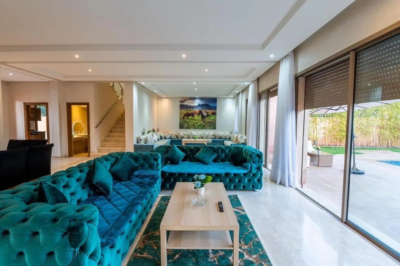 Oda ve Kahvaltı Villa 3 Marakeş Fas